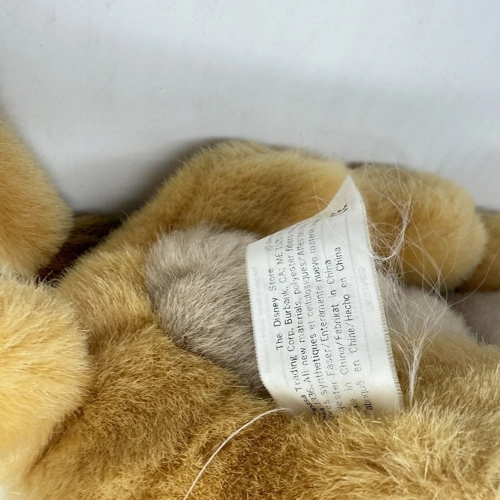 Disney‎ Store Lion King Nala Plush Stuffed Animal Laying Down Vintage Toy